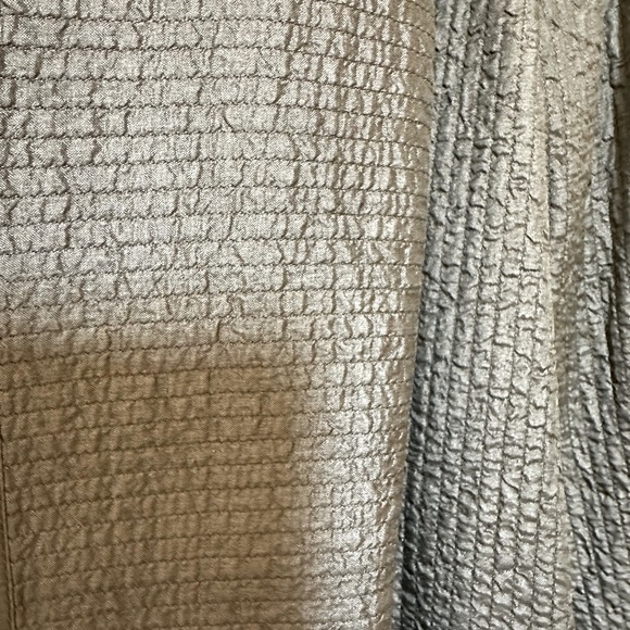 Eileen Fisher Mandarin Collared Silk Evening Jacket - Picture 3 of 9